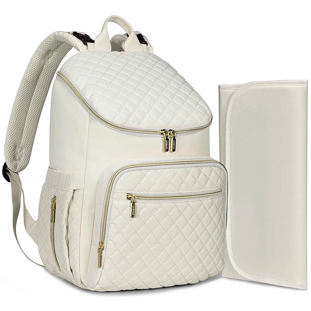 The ZChelsea Quilted Diaper Backpack