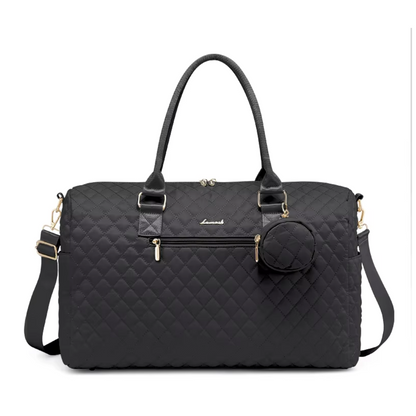 The First Class Black: Luxury Large-Capacity Travel Diaper Bag