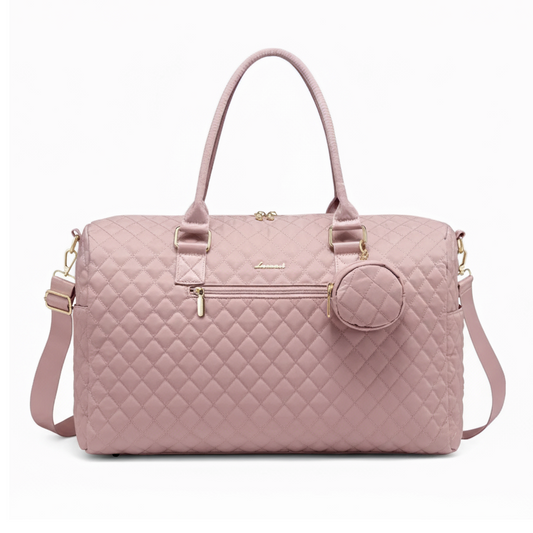 The First Class in Rose: Luxury Large-Capacity Travel Diaper Bag