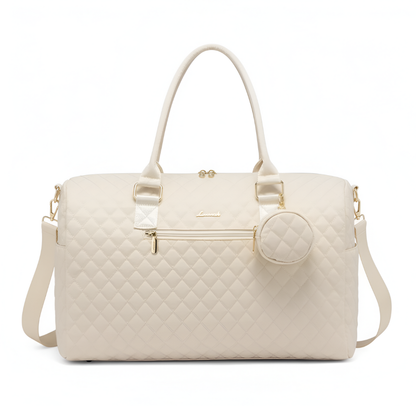 Odette in Beige: Luxury Large-Capacity Diaper Bag