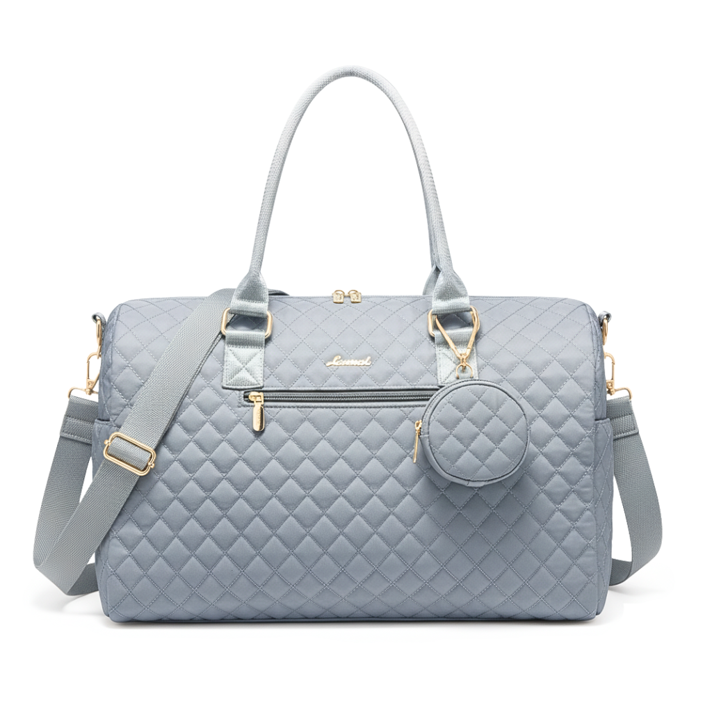 Odette in Shadow Blue: Luxury Large-Capacity Diaper Bag