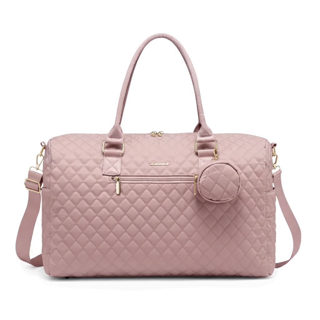 Odette in Rose: Luxury Large-Capacity Diaper Bag