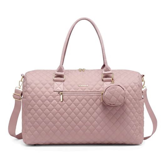 Odette in Rose: Luxury Large-Capacity Diaper Bag