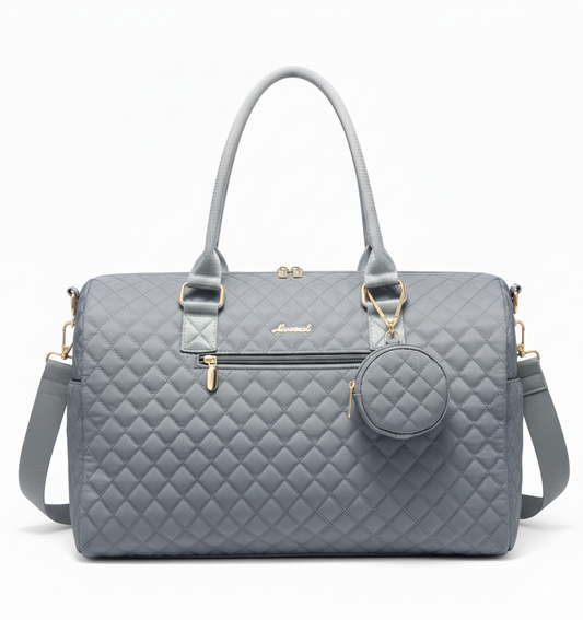 The First Class in Shadow Blue: Luxury Large-Capacity Travel Diaper Bag