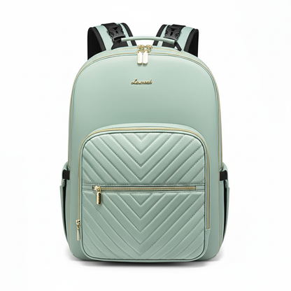 The Serena in Green: Executive Mom's Multi-System Backpack