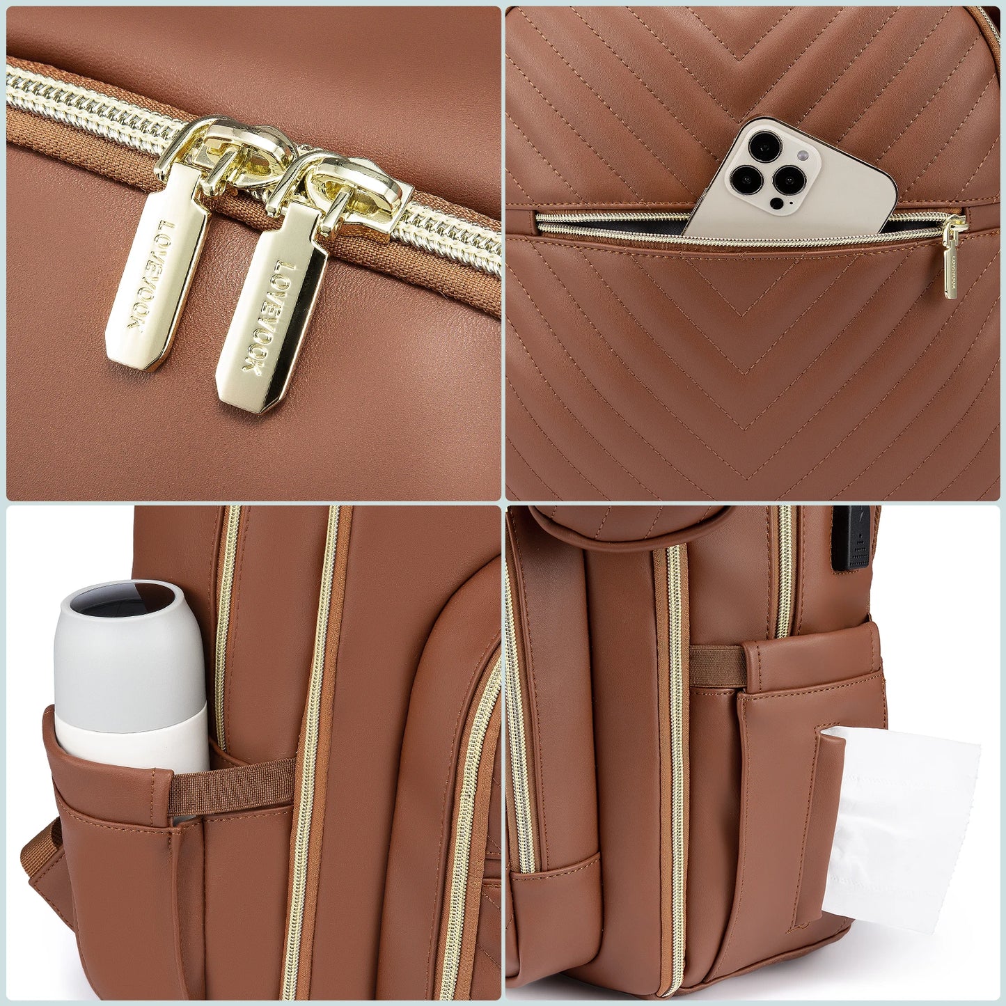 The Serena Collection: Executive Mom's Multi-System Backpack