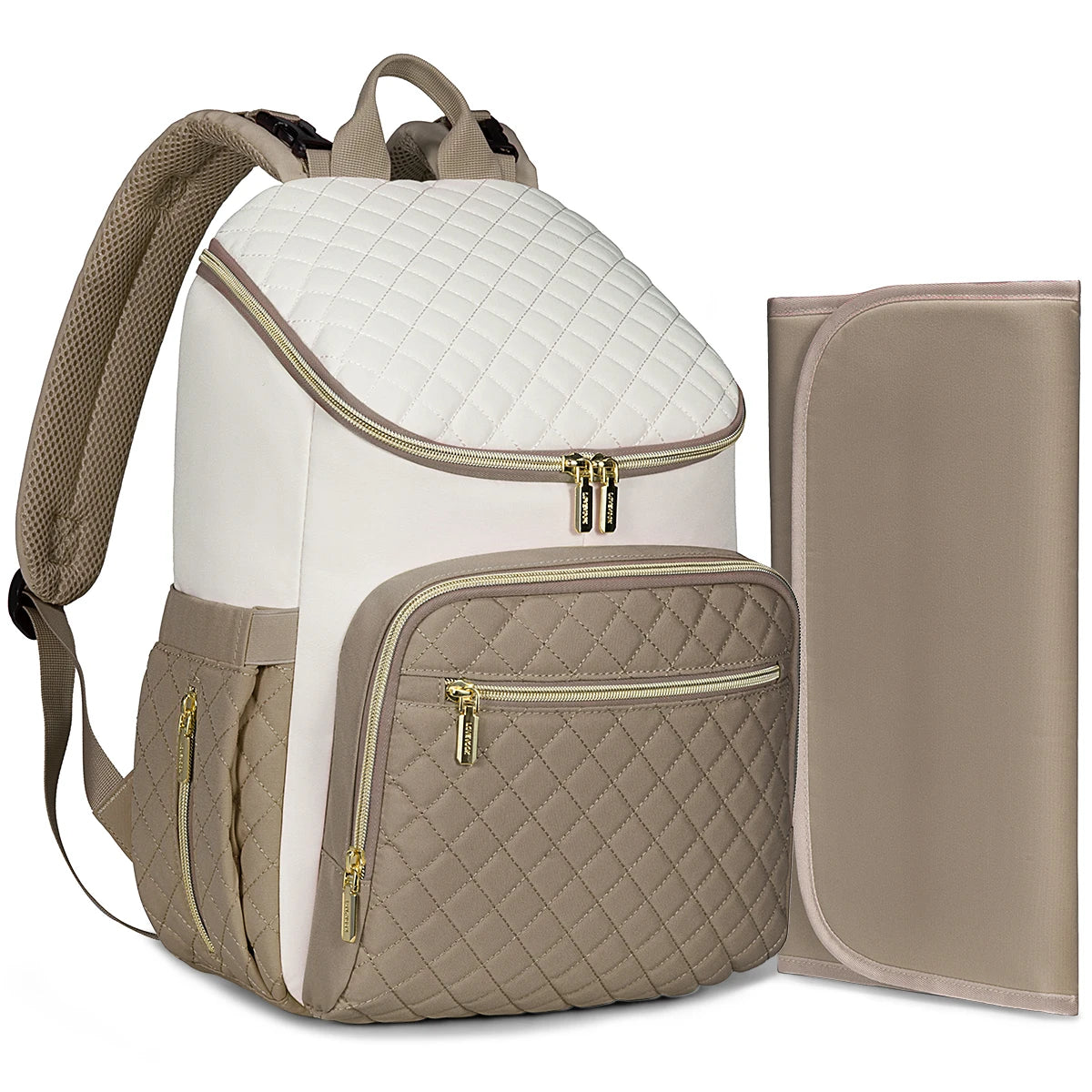 The ZChelsea Quilted Diaper Backpack
