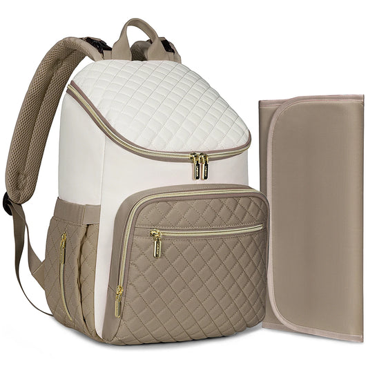 The ZChelsea Quilted Diaper Backpack